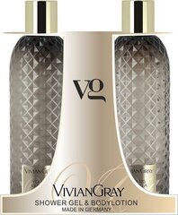 Набор из геля для душа и лосьона для тела Vivian Grey Gemstone Ylang-ylang & Vanilla, 2 x 300 мл цена и информация | Масла, гели для душа | hansapost.ee