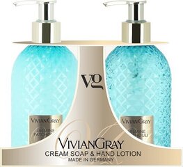 Vedel kreem-seep ja kätekreem Vivian Gray Gemstone Jasmine & Patchouli, 2 x 300 ml price and information | Seebid | hansapost.ee