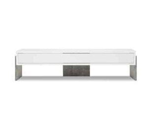 TV-laud BSL Concept Zhuri, 120x35x30 cm, valge hind ja info | Televiisori alused | hansapost.ee