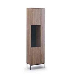 Витрина BSL Concept Query, 70x41x190 см, коричневая цена и информация | BSL Concept Мебель для гостиной | hansapost.ee