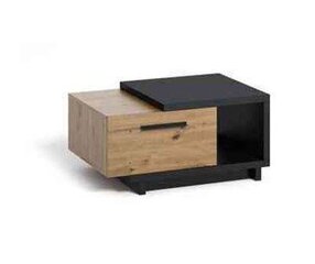 Кофейный столик BSL Concept Ines, 90x60x40 см, черный/коричневый цвет цена и информация | BSL Concept Мебель для гостиной | hansapost.ee