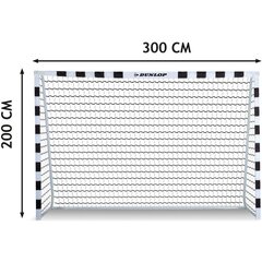 Jalgpallivärav Dunlop, 300x205 cm hind ja info | Jalgpalliväravad ja jalgpallivõrgud | hansapost.ee