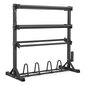 Raskuste alus Gymstick Multi Storage Rack, must цена и информация | Hantlid, kangid, raskused | hansapost.ee