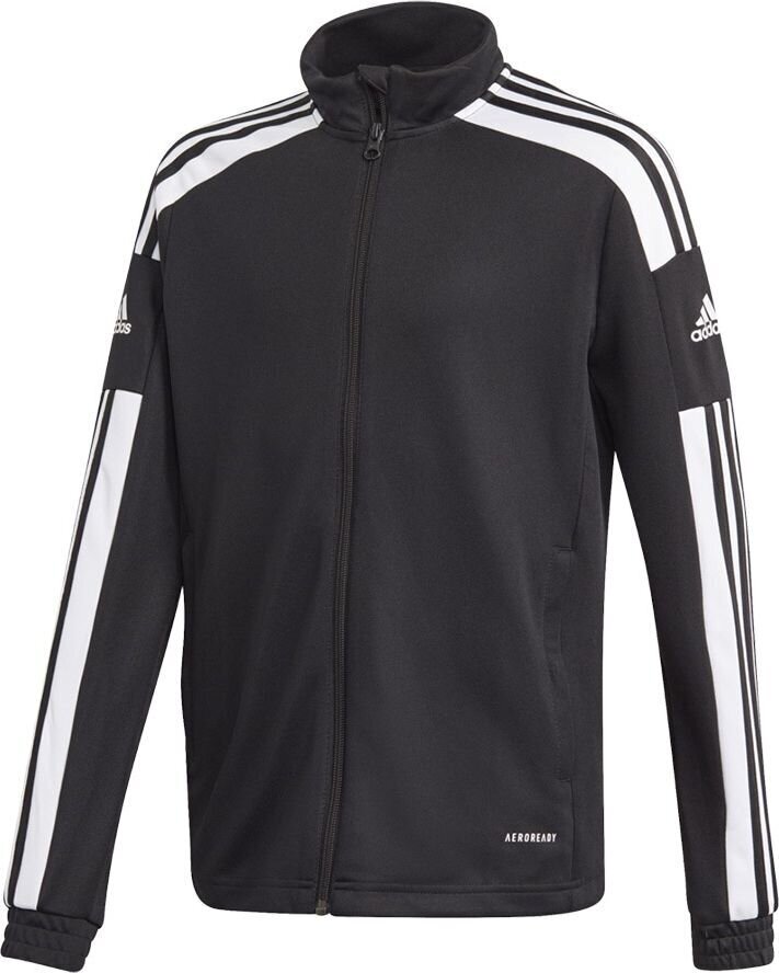 Laste dressipluus Adidas Squadra 21, must GK9542 128 cm hind ja info | Jalgpalli varustus ja riided | hansapost.ee