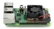 Korpus Raspberry Pi 4B - Argon Poly + miniventilaatoriga - must hind ja info | Konstruktorid, robootika ja tarvikud | hansapost.ee