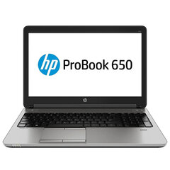 HP 650 G1 15.6 1366x768 i5-4210M 8GB 240SSD Win10Pro Webcam, renoveeritud hind ja info | Sülearvutid | hansapost.ee