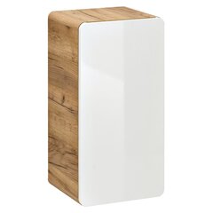 Тумба для ванной комнаты Hakano Arcade, 35x68 см, белый/коричневый цвет цена и информация | Шкафчики для ванной | hansapost.ee