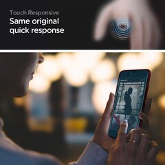 Kaitsekile telefonidele Spigen Alm Glass Fc Iphone 7,8,Se 2020 hind ja info | Ekraani kaitseklaasid ja kaitsekiled | hansapost.ee