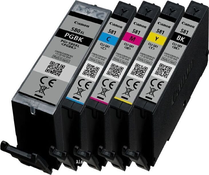 Kassett tindiprinteritele Canon kassettide komplekt PGI-580 XL/CLI-581 (2024C006) цена и информация | Tindiprinteri kassetid | hansapost.ee