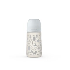 Детская бутылочка Suavinex Fox, серая, средний поток, 270 мл цена и информация | Бутылочки и аксессуары | hansapost.ee