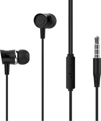 XO Wired earphones EP20 jack 3,5mm black цена и информация | XO Компьютерная техника | hansapost.ee