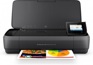 Принтер HP OfficeJet 250 Mobile A4, WiFi, цветной, многофункциональный цена и информация | Принтеры | hansapost.ee