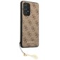 Telefoniümbris Original Guess 4G Charms Collection Hardcase sobib Samsung Galaxy A53 5G, pruun hind ja info | Telefonide kaitsekaaned ja -ümbrised | hansapost.ee