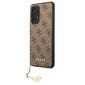 Telefoniümbris Original Guess 4G Charms Collection Hardcase sobib Samsung Galaxy A53 5G, pruun hind ja info | Telefonide kaitsekaaned ja -ümbrised | hansapost.ee