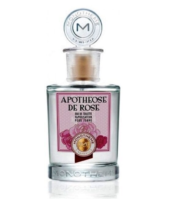 Tualettvesi Monotheme Apotheose De Rose EDT naistele 100 ml цена и информация | Parfüümid naistele | hansapost.ee