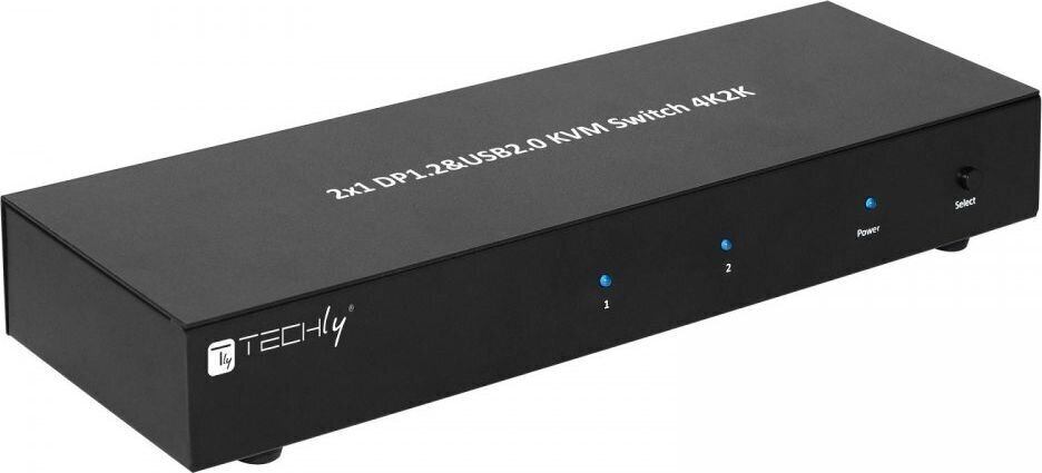 Lüliti Techly DisplayPort/ USB 2x1 Dual Head Video 4K * 30Hz KVM price and information | Võrgulülitid | hansapost.ee