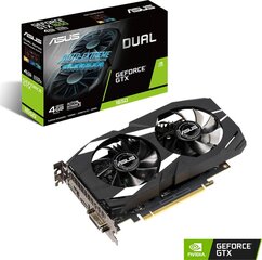 Asus DUAL-GTX1650-4G hind ja info | Videokaardid | hansapost.ee