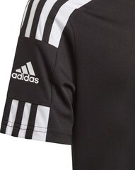 Футболка детская Adidas Squadra 21 GN5739, черная, 116 cm цена и информация | Футбольная форма и другие товары | hansapost.ee