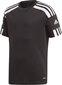 T-särk lastele Adidas Squadra 21 GN5739, must, 116 cm hind ja info | Jalgpalli varustus ja riided | hansapost.ee