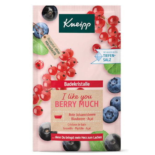 Vannisool Kneipp I Like You Berry Much, 60 g цена и информация | Dušigeelid, õlid | hansapost.ee