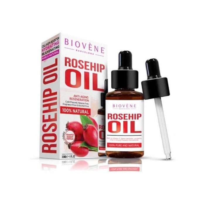 Kibuvitsaõli Biovène Rosehip, 30 ml hind ja info | Kehakreemid, kehaõlid ja losjoonid | hansapost.ee