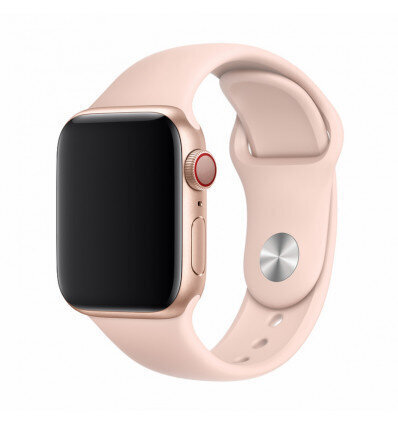 Devia Deluxe Series Sport Band Apple Watch (40mm) jaoks, roosa/beež цена и информация | Nutikellade aksessuaarid ja tarvikud | hansapost.ee