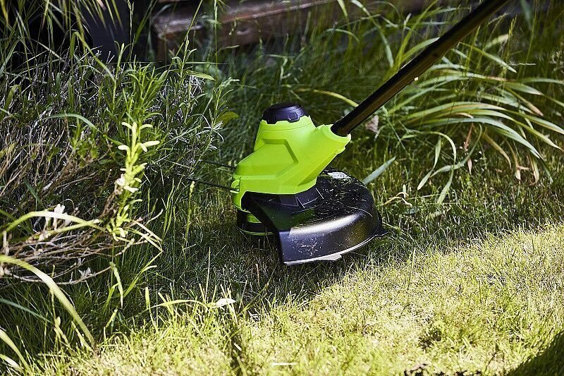 Akutrimmer Greenworks 24V G24LT30M - 2100007 цена и информация | Trimmerid | hansapost.ee