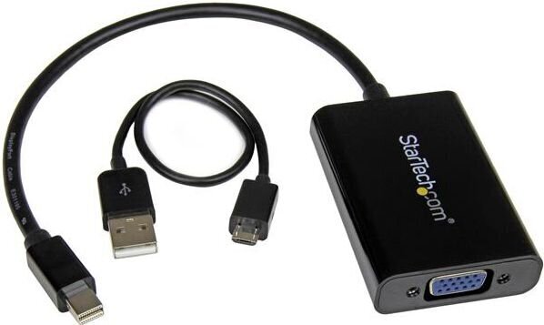 StarTech MDP2VGAA, DisplayPort Mini - VGA цена и информация | USB adapterid ja jagajad | hansapost.ee