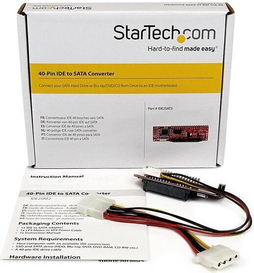 StarTech IDE2SAT2 price and information | Juhtmed ja kaablid | hansapost.ee