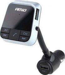 Bluetooth FM saatja koos laadijaga 2.4A BT-01 цена и информация | Amio Электрооборудование | hansapost.ee