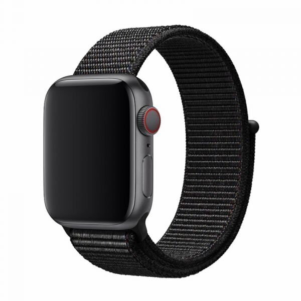 Devia Deluxe Series Sport3 Band sobib Apple Watch(40mm), Must цена и информация | Nutikellade aksessuaarid ja tarvikud | hansapost.ee