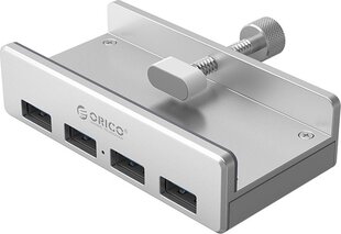 Orico MH4PU-P-SV-BP цена и информация | Адаптеры, USB-разветвители | hansapost.ee