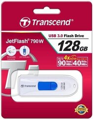 USB накопитель данных Transcend TS128GJF790W цена и информация | USB накопители | hansapost.ee