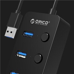 Orico W9PH4-U3 цена и информация | Адаптеры, USB-разветвители | hansapost.ee