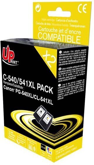 UPrint C-540/541XL, must ja värviline hind ja info | Tindiprinteri kassetid | hansapost.ee