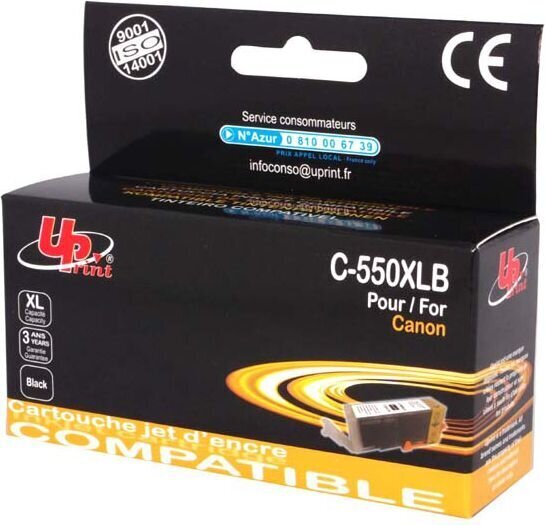 UPrint C-550XLB, must hind ja info | Tindiprinteri kassetid | hansapost.ee