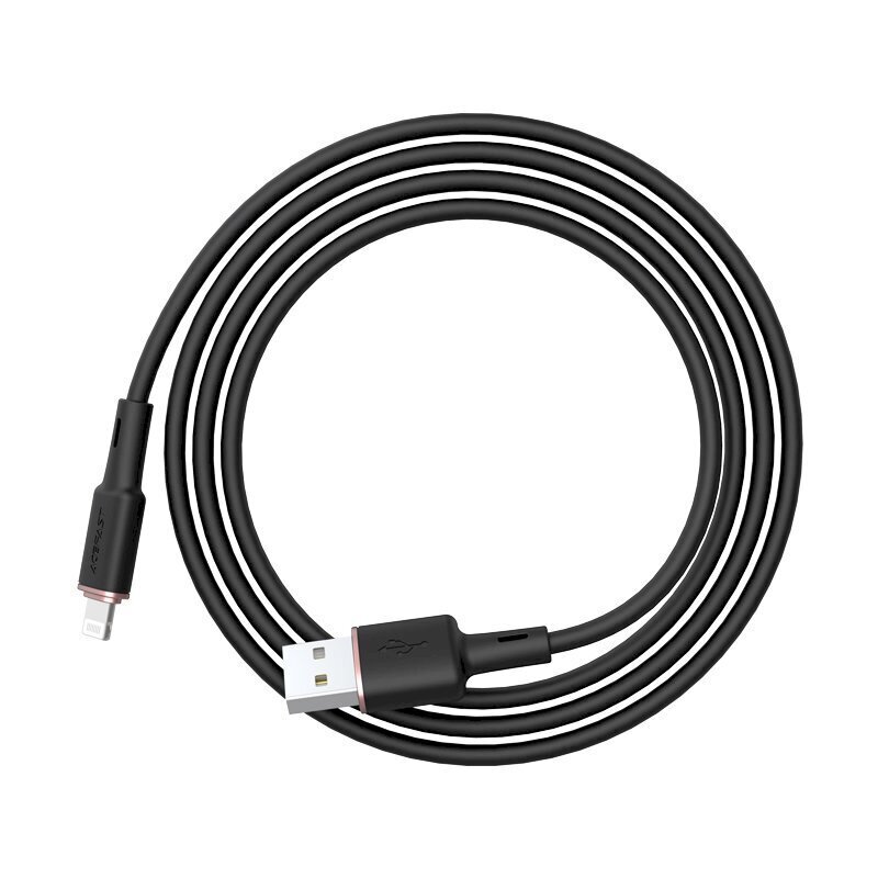 Acefast MFI USB cable - Lightning 1.2m, 2.4A white (C2-02 white) цена и информация | Mobiiltelefonide kaablid | hansapost.ee