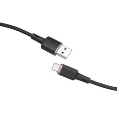 Acefast USB cable - USB Type C 1.2m, 3A black (C2-04 black) цена и информация | Acefast Телефоны и аксессуары | hansapost.ee
