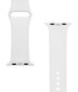 Tactical 499 Silicone Band for Apple Watch 1/2/3/4/5/6/7/SE 42/44/45mm White цена и информация | Nutikellade aksessuaarid ja tarvikud | hansapost.ee