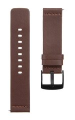 Tactical 308 Leather Band 22mm Brown цена и информация | Аксессуары для смарт-часов и браслетов | hansapost.ee