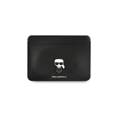 Karl Lagerfeld Saffiano Ikonik Computer Sleeve 13/14" Black hind ja info | Sülearvutikotid | hansapost.ee