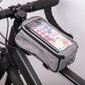 Waterproof bike frame bag with phone holder gray цена и информация | Telefonihoidjad | hansapost.ee