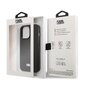 Karl Lagerfeld Saffiano Plaque Case for iPhone 13 Pro Max Black цена и информация | Telefonide kaitsekaaned ja -ümbrised | hansapost.ee