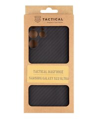 Tactical MagForce Aramid Cover for Samsung Galaxy S22 Ultra Black цена и информация | Чехлы для телефонов | hansapost.ee