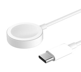 Tactical USB Charging Cable for Apple Watch 1/2/3/4/5/6/SE/7 (USB-C) hind ja info | Nutikellade aksessuaarid ja tarvikud | hansapost.ee