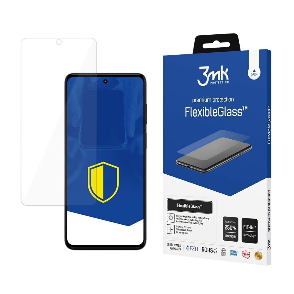 Motorola Moto G82 5G - 3mk FlexibleGlass™ screen protector цена и информация | Ekraani kaitseklaasid ja kaitsekiled | hansapost.ee