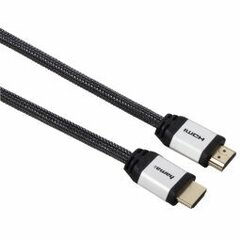 Hama HDMI Male - HDMI Male 4m Metal цена и информация | Кабели для телефонов | hansapost.ee