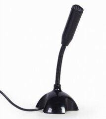 Gembird USB Desktop Microphone Black цена и информация | Микрофоны | hansapost.ee