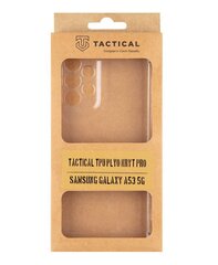 Tactical TPU Plyo Cover for Samsung Galaxy A53 5G Transparent hind ja info | Telefonide kaitsekaaned ja -ümbrised | hansapost.ee
