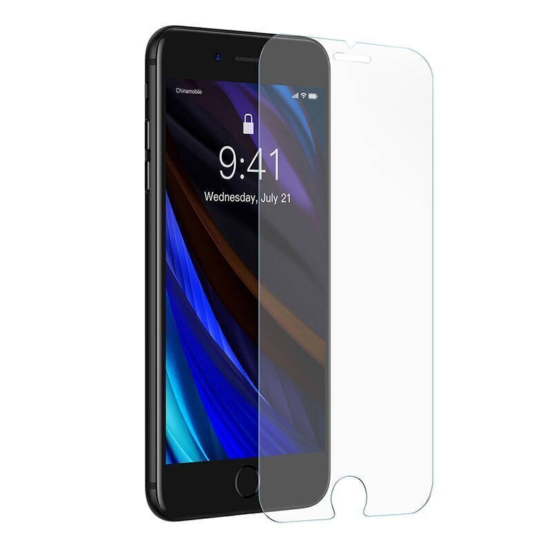 Tempered glass 0.3mm Baseus for iPhone SE 2 / iPhone SE 3 цена и информация | Ekraani kaitseklaasid ja kaitsekiled | hansapost.ee